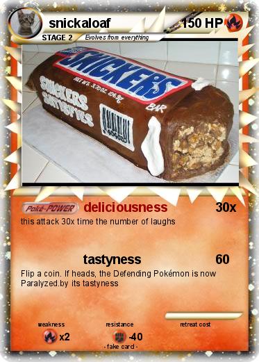 Pokemon snickaloaf