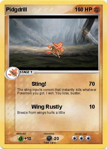 Pokemon Pidgdrill