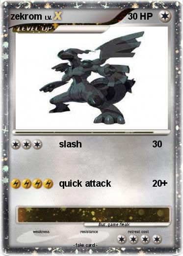 Pokemon zekrom