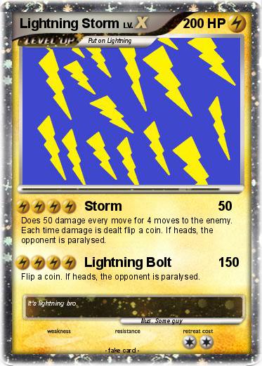 Pokemon Lightning Storm