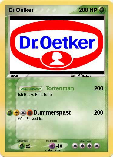 Pokemon Dr.Oetker