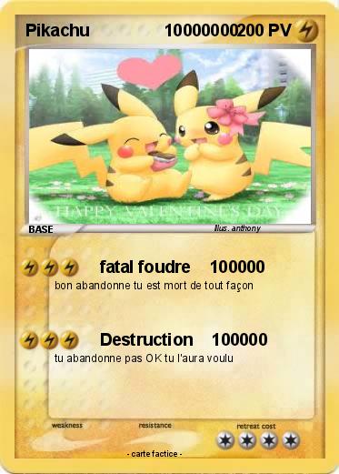 Pokemon Pikachu                10000000