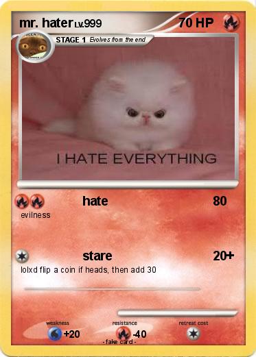 Pokemon mr. hater