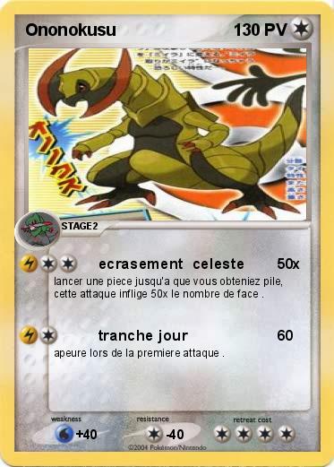 Pokemon Ononokusu