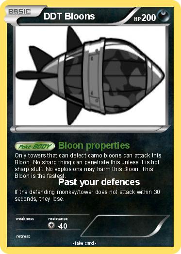 Pokemon DDT Bloons