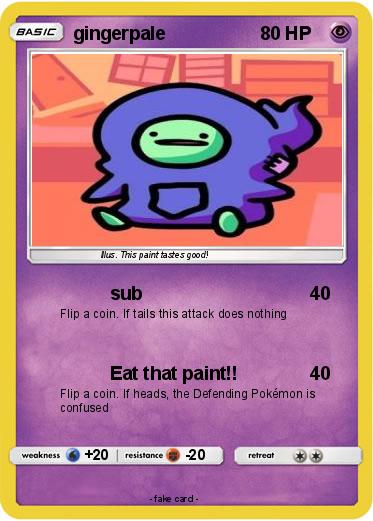 Pokemon gingerpale