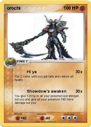 Pokemon orochi