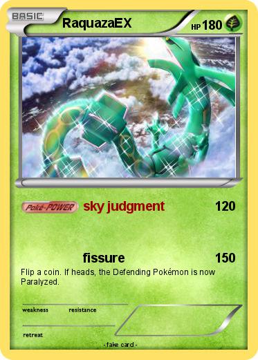 Pokemon RaquazaEX