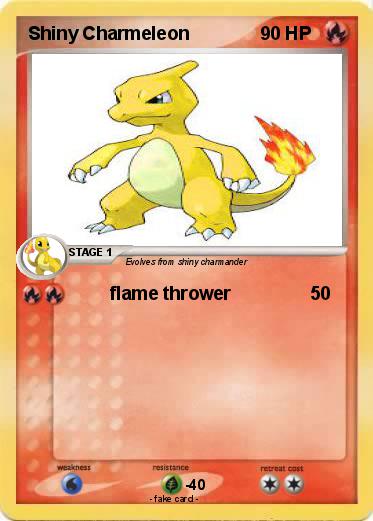 Pokemon Shiny Charmeleon