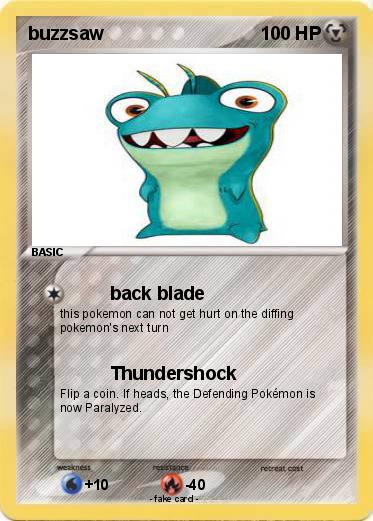 Pokemon buzzsaw