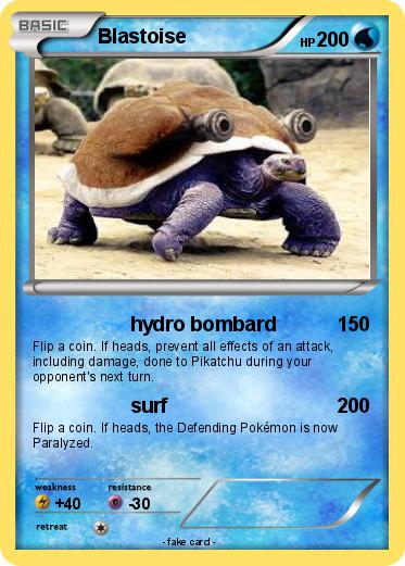 Pokemon Blastoise