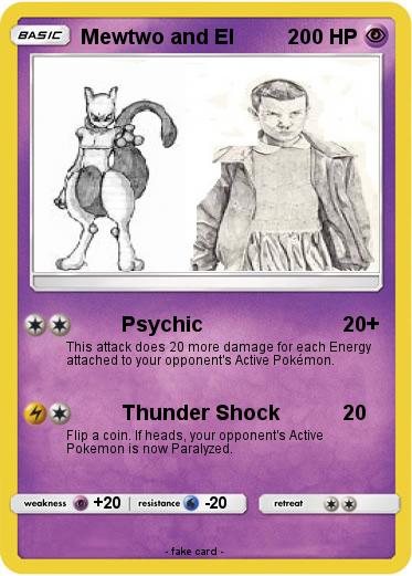 Pokemon Mewtwo and El