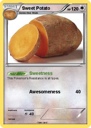 Pokemon Sweet Potato