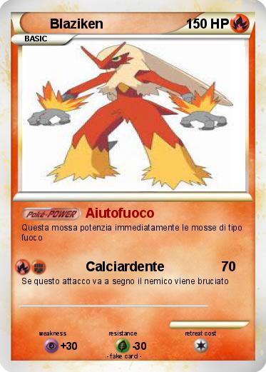 Pokemon Blaziken