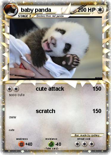 Pokemon baby panda