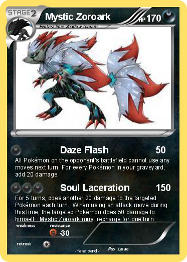 Pokemon Mystic Zoroark