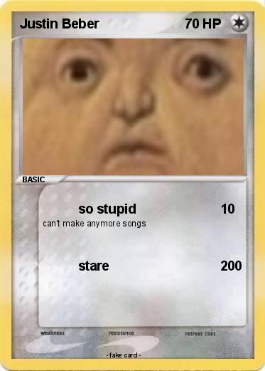 Pokemon Justin Beber