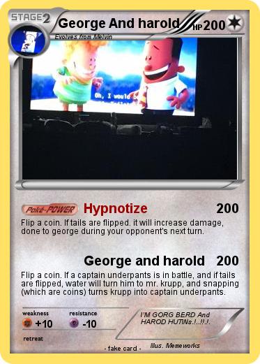 Pokemon George And harold