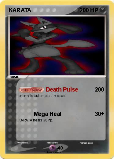 Pokemon KARATA