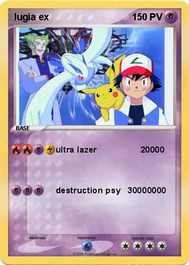 Pokemon lugia ex