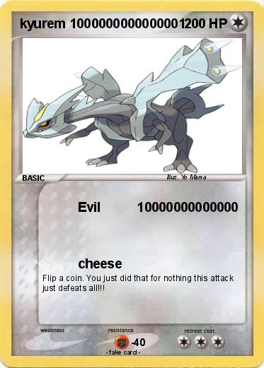 Pokemon kyurem 1000000000000001