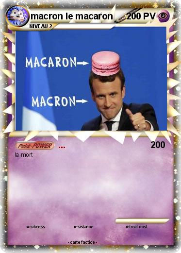 Pokemon macron le macaron