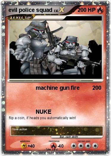 Pokemon evil police squad