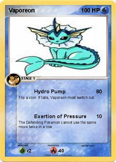 Pokemon Vaporeon