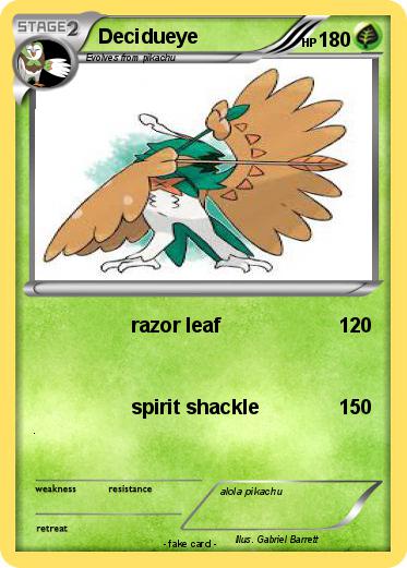 Pokemon Decidueye