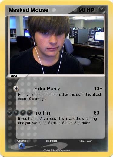 Pokemon Masked Mouse 