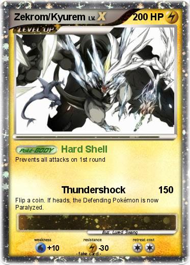 Pokemon Zekrom/Kyurem