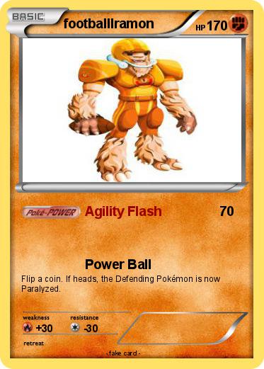 Pokemon footballlramon