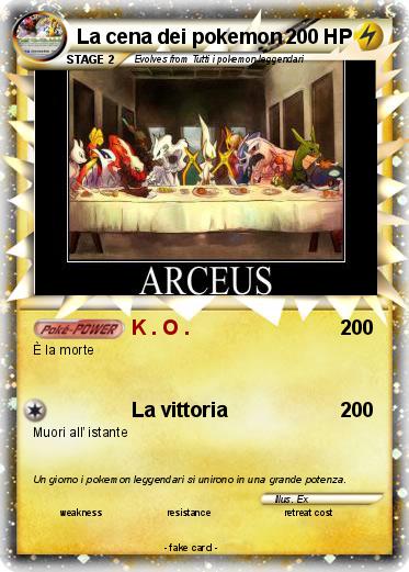 Pokemon La cena dei pokemon