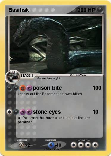 Pokemon Basilisk