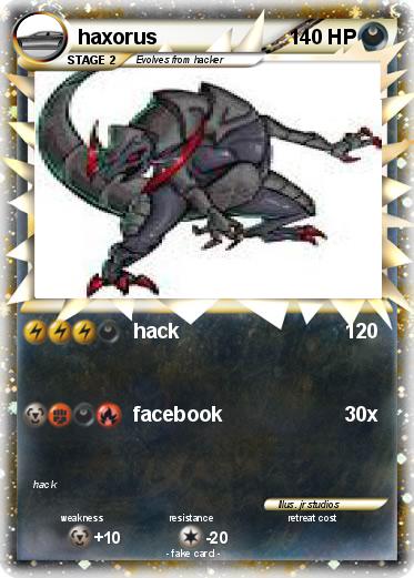 Pokemon haxorus