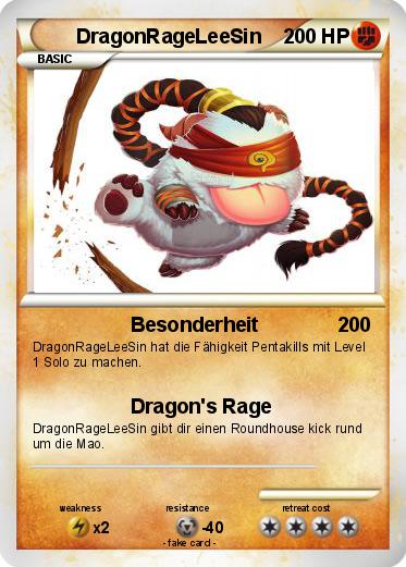 Pokemon DragonRageLeeSin