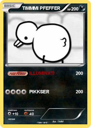 Pokemon TIMMMI PFEFFER