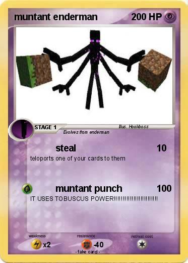 Pokemon muntant enderman