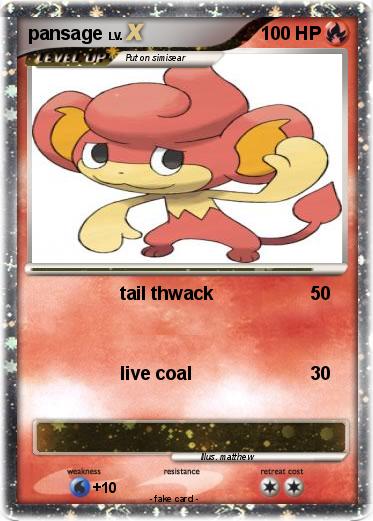 Pokemon pansage