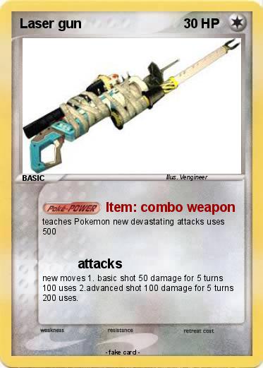 Pokemon Laser gun