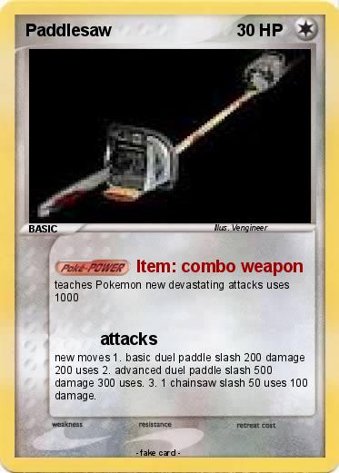 Pokemon Paddlesaw