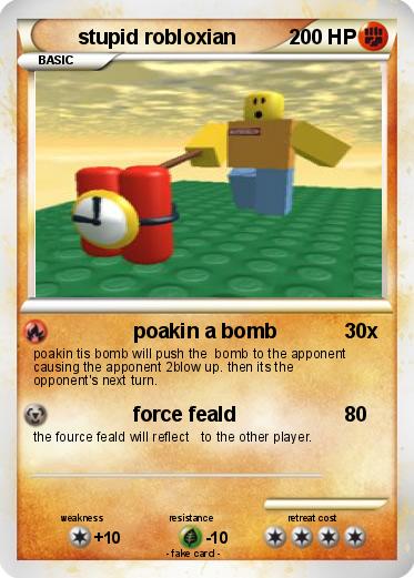 Pokemon stupid robloxian
