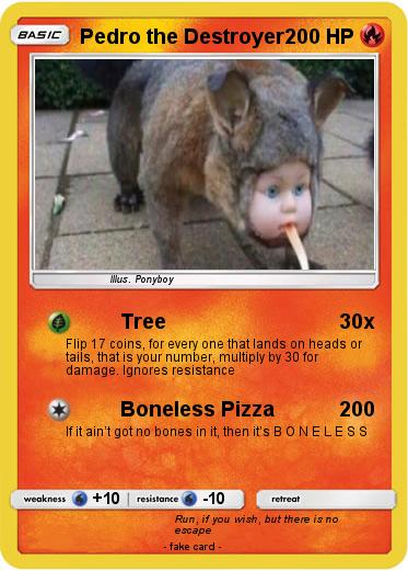 Pokemon Pedro the Destroyer