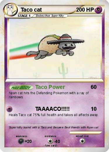 Pokemon Taco cat