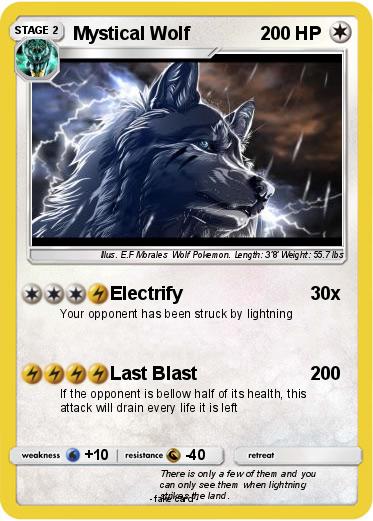 Pokemon Mystical Wolf