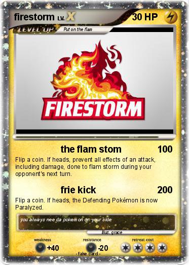 Pokemon firestorm