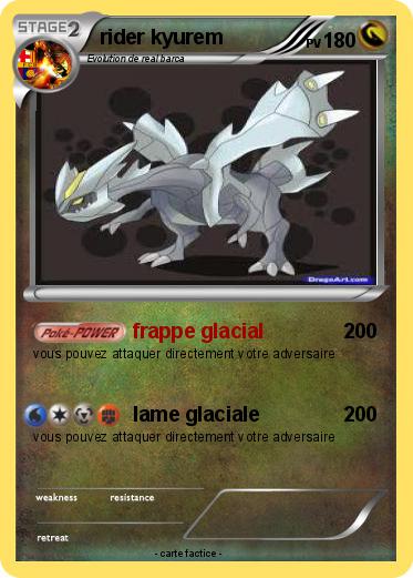 Pokemon rider kyurem