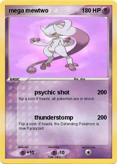 Pokemon mega mewtwo
