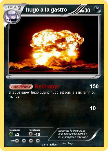 Pokemon hugo a la gastro