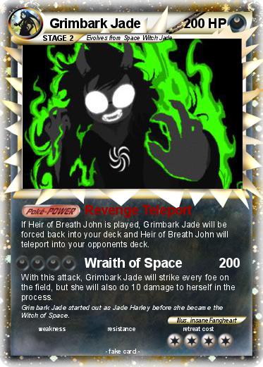 Pokemon Grimbark Jade